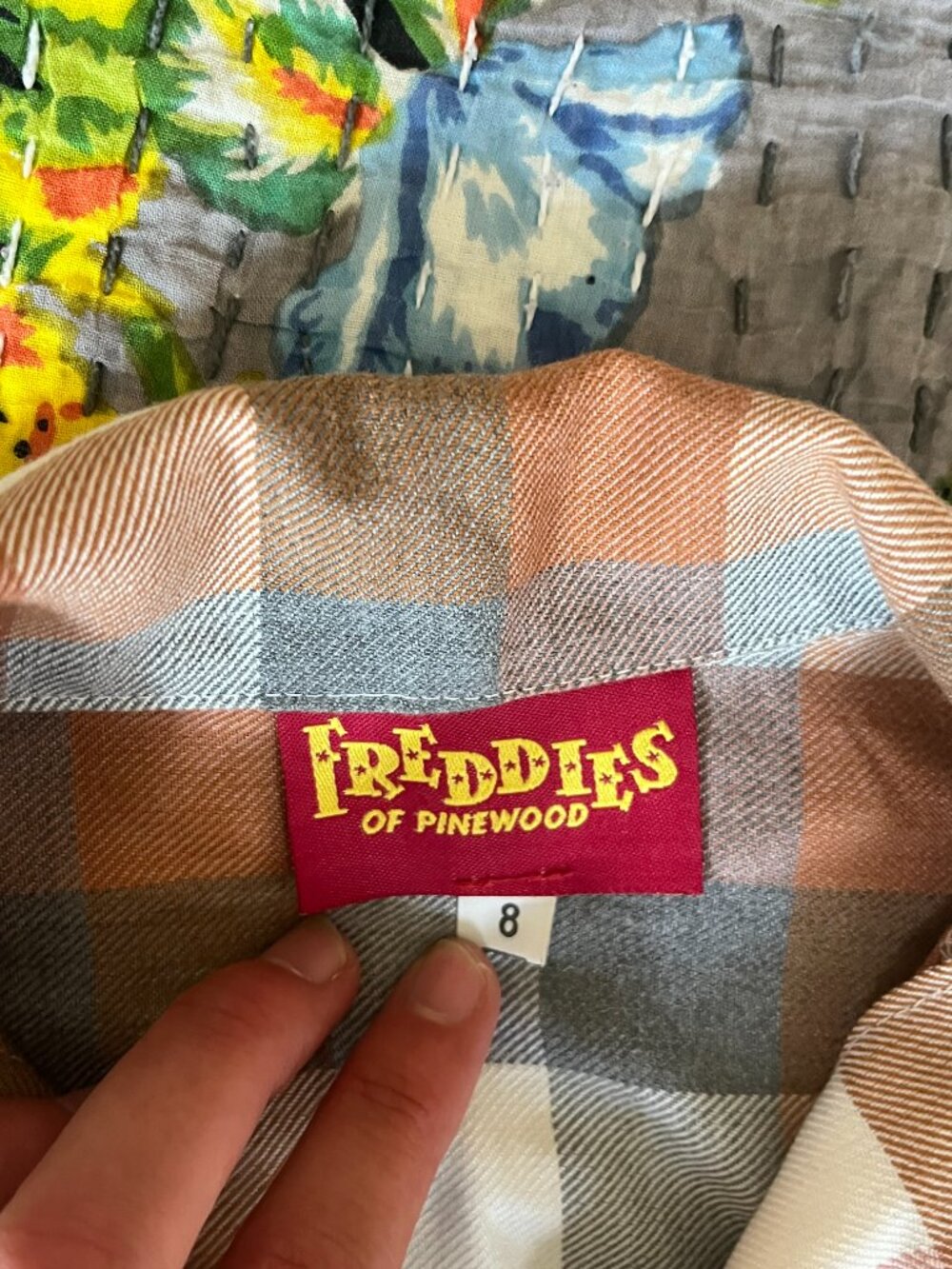 Gorgeous Vintage Autumn Button-up Shirt Freddies of Pinewood - Picture 2 of 3